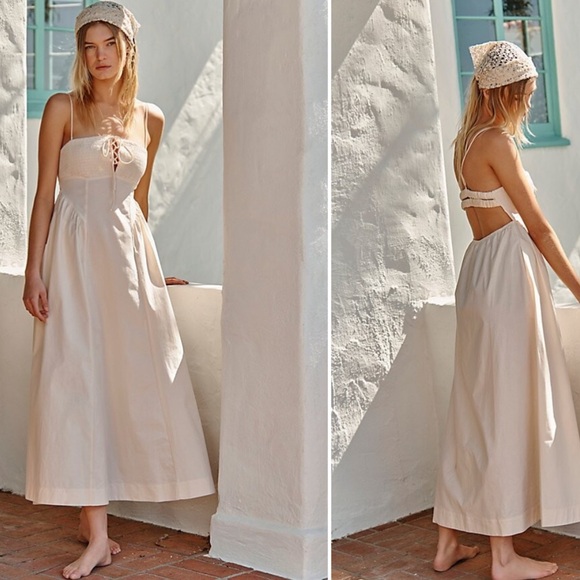 Free People Fifi Midi Dress, never been worn - Picture 1 of 8